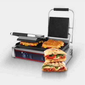 Plancha grill panini doble