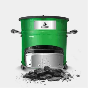 Ecocosi parrilla cocina a carbón multiusos green C28-23 MAX