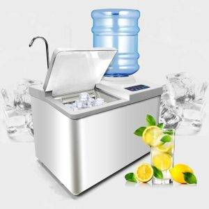 Máquina de hielo dispensador de agua fría y caliente I&W08 ICE